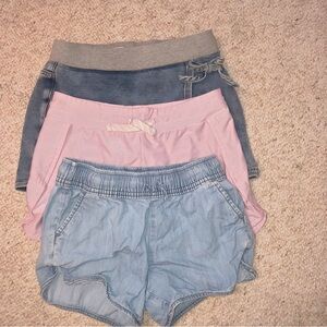 Lot of 3 Skort & Shorts girls size 8